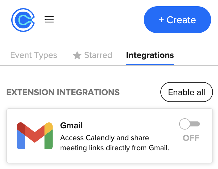 Using the Calendly extension for Gmail Help Center