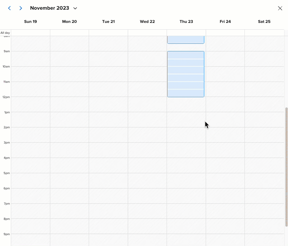 Conversational Scheduling Adjust Available Times.gif
