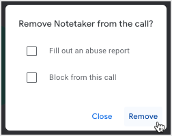 Remove Notetaker from the call Google Meet.png