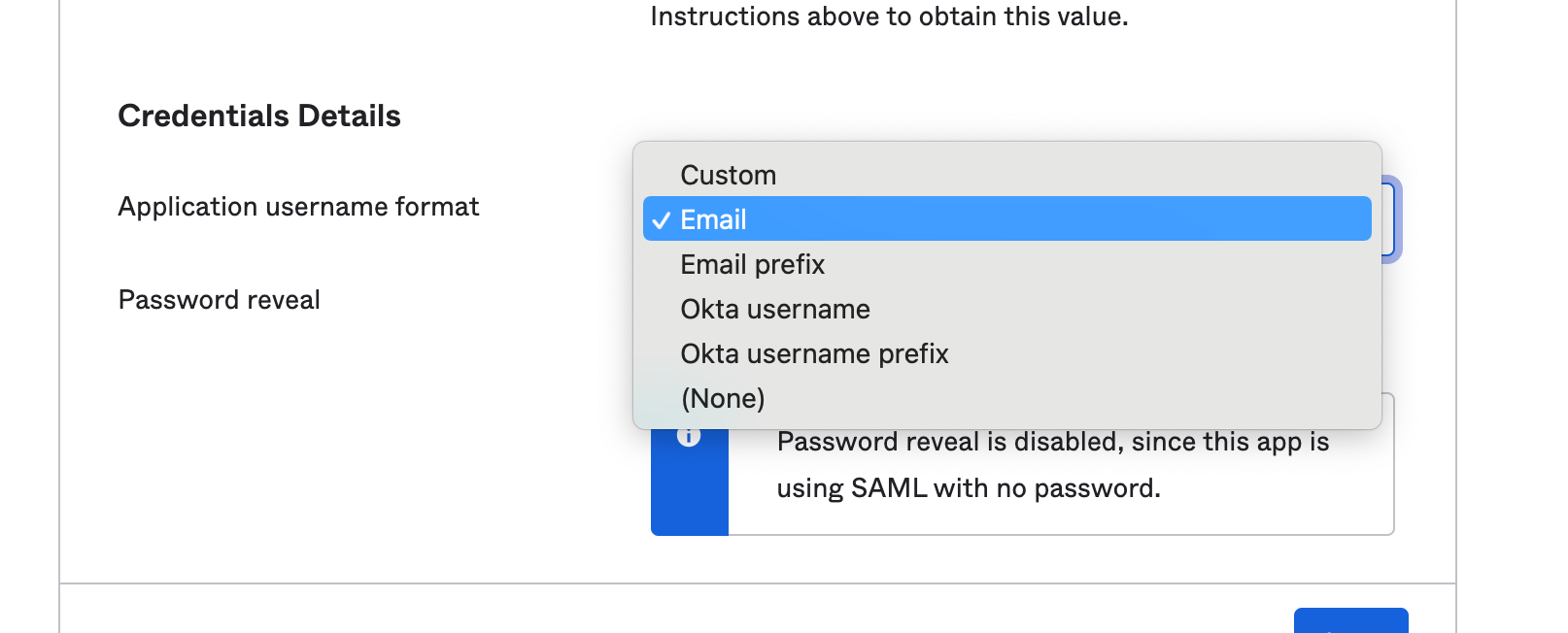 Screenshot der Anmeldung