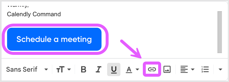 Botón de programación de horarios de reunión en signature.png del email