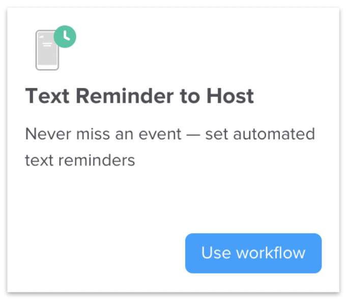 Send text messages with Workflows Help Center